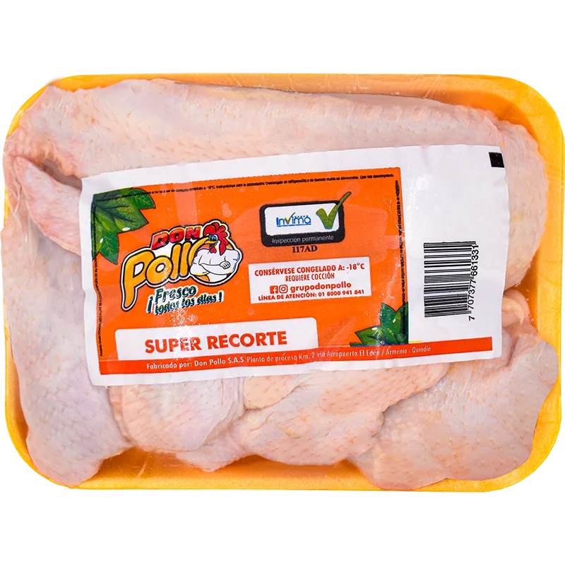 Bandeja Súper Recorte Blanco